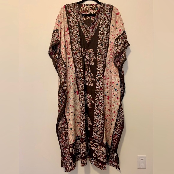 SOLD - 🐘Printed kaftan - Picture 2 of 6